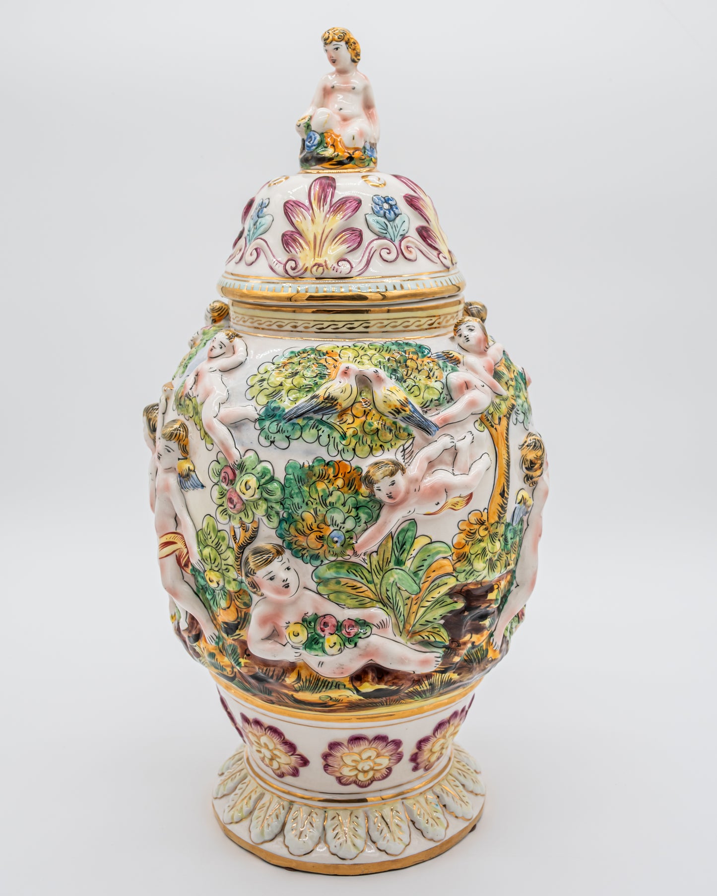 Vintage Porcelain Urn
