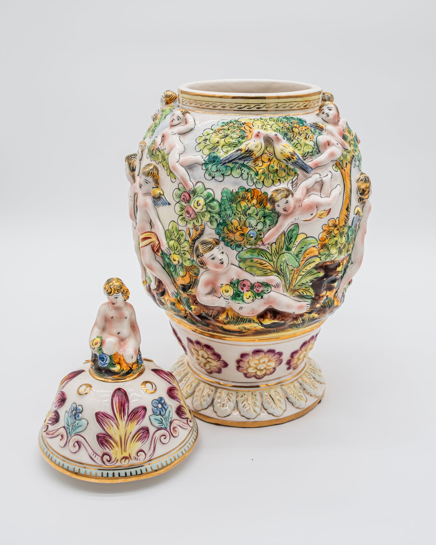 Vintage Porcelain Urn