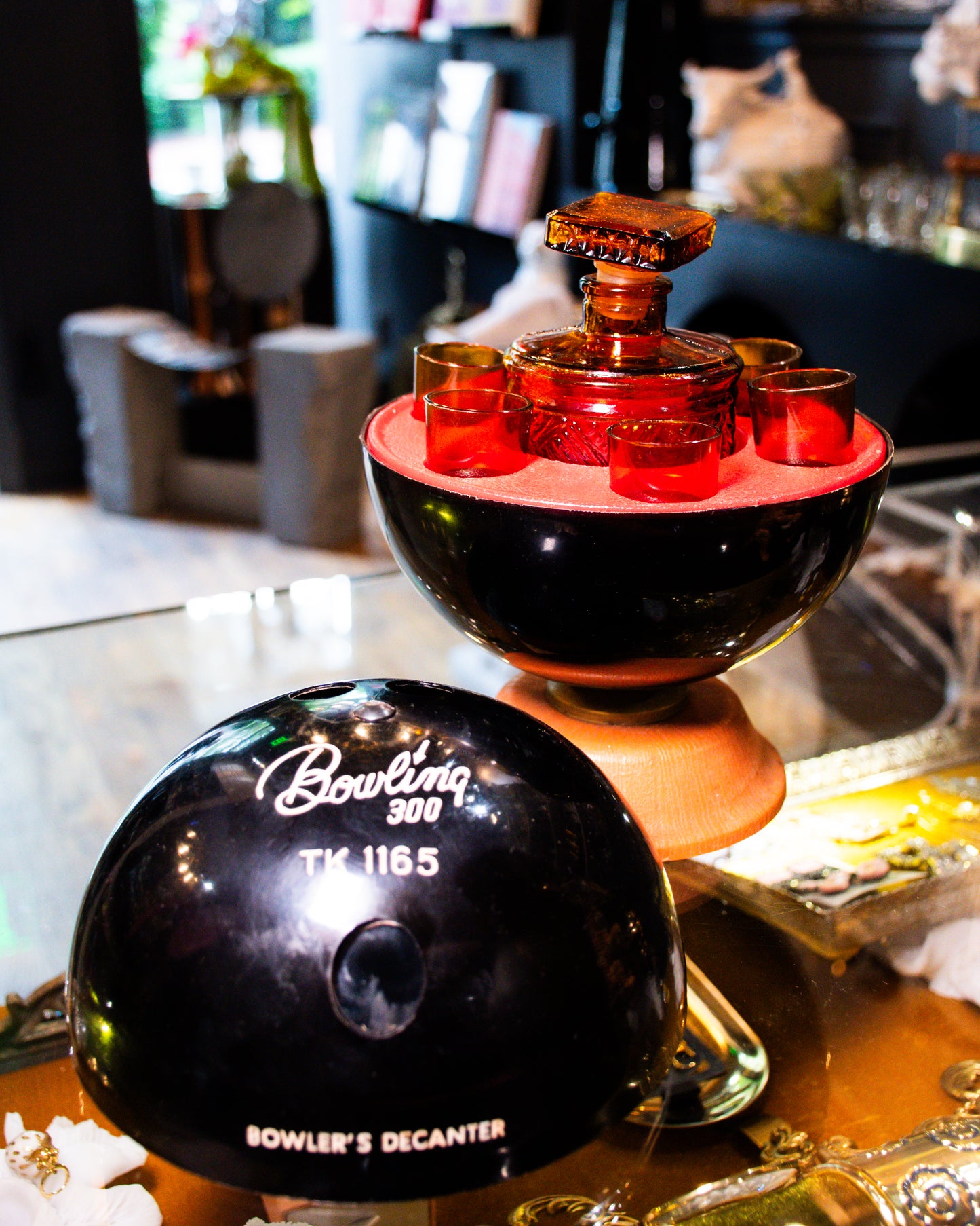 Bowling Ball Decanter