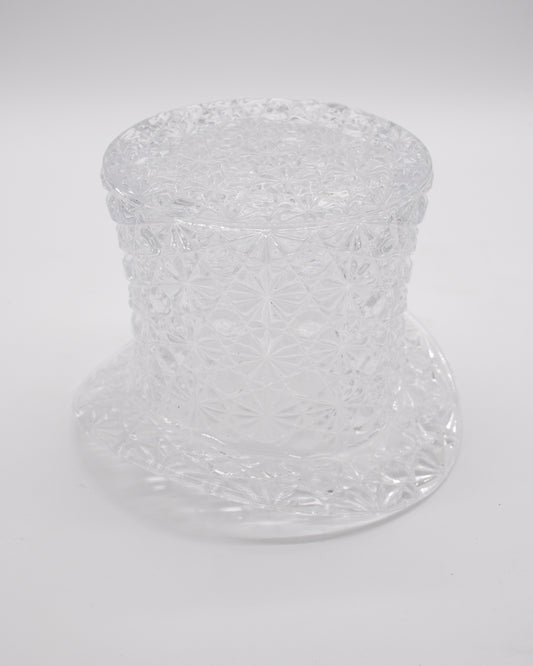 Clear Glass Top Hat