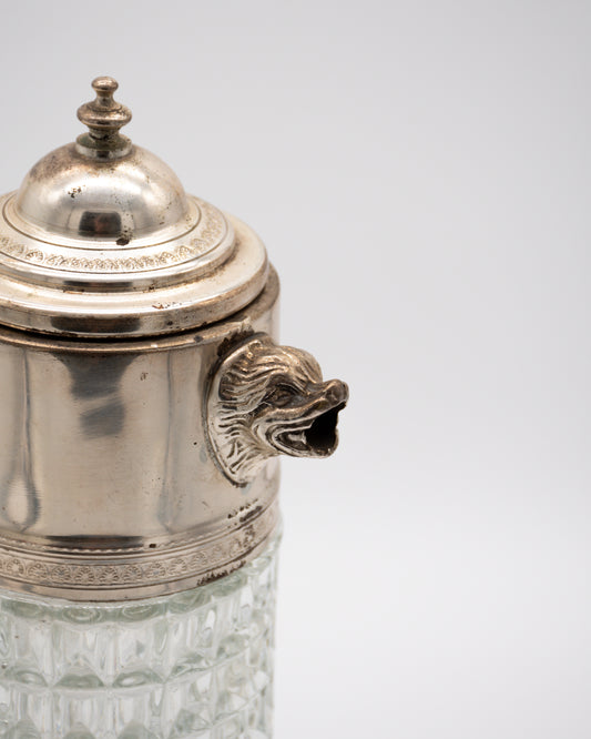 Vintage Glass Claret Jug