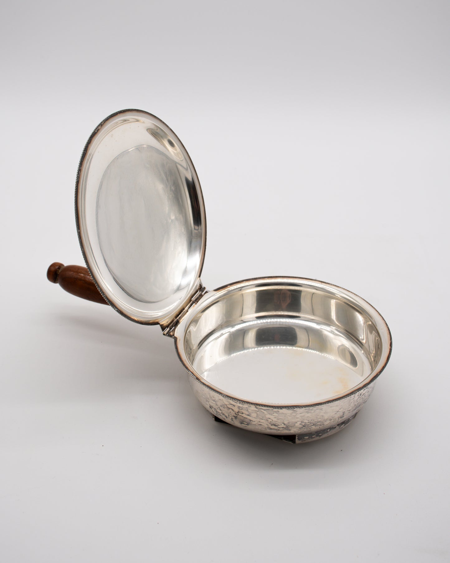 Vintage Silver Horse Crumb Catcher Silent Butler