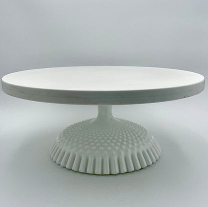 Vintage white cake stand