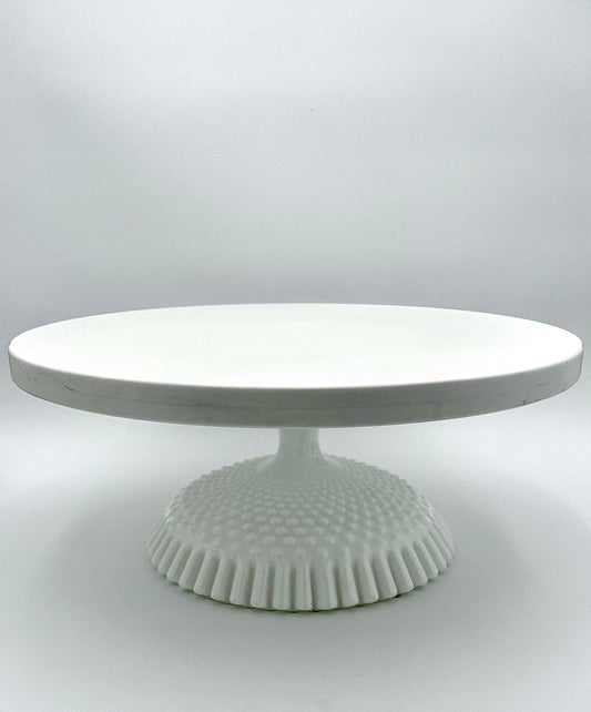 Vintage white cake stand