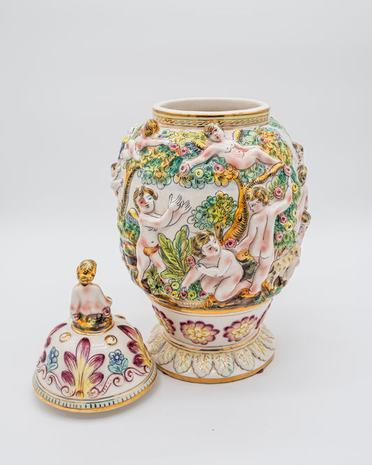 Vintage Porcelain Urn