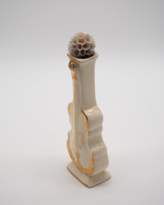 Vintage Violin Vase