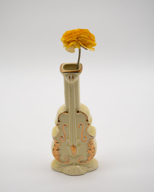 Vintage Violin Vase