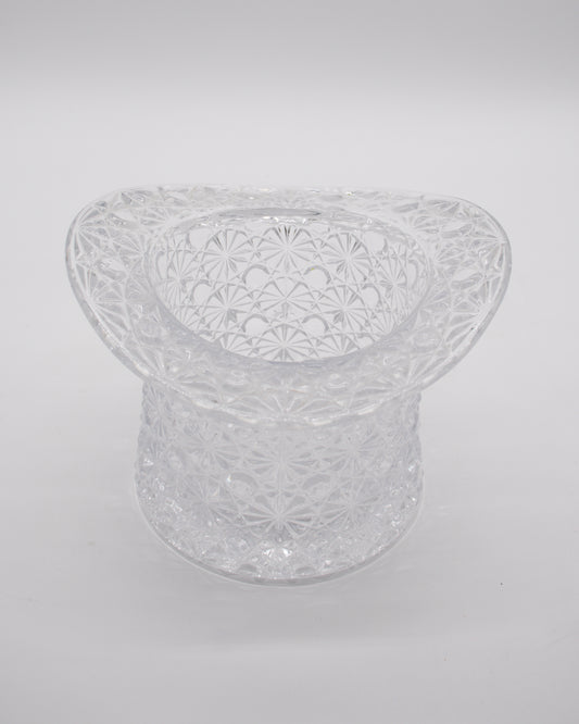 Clear Glass Top Hat