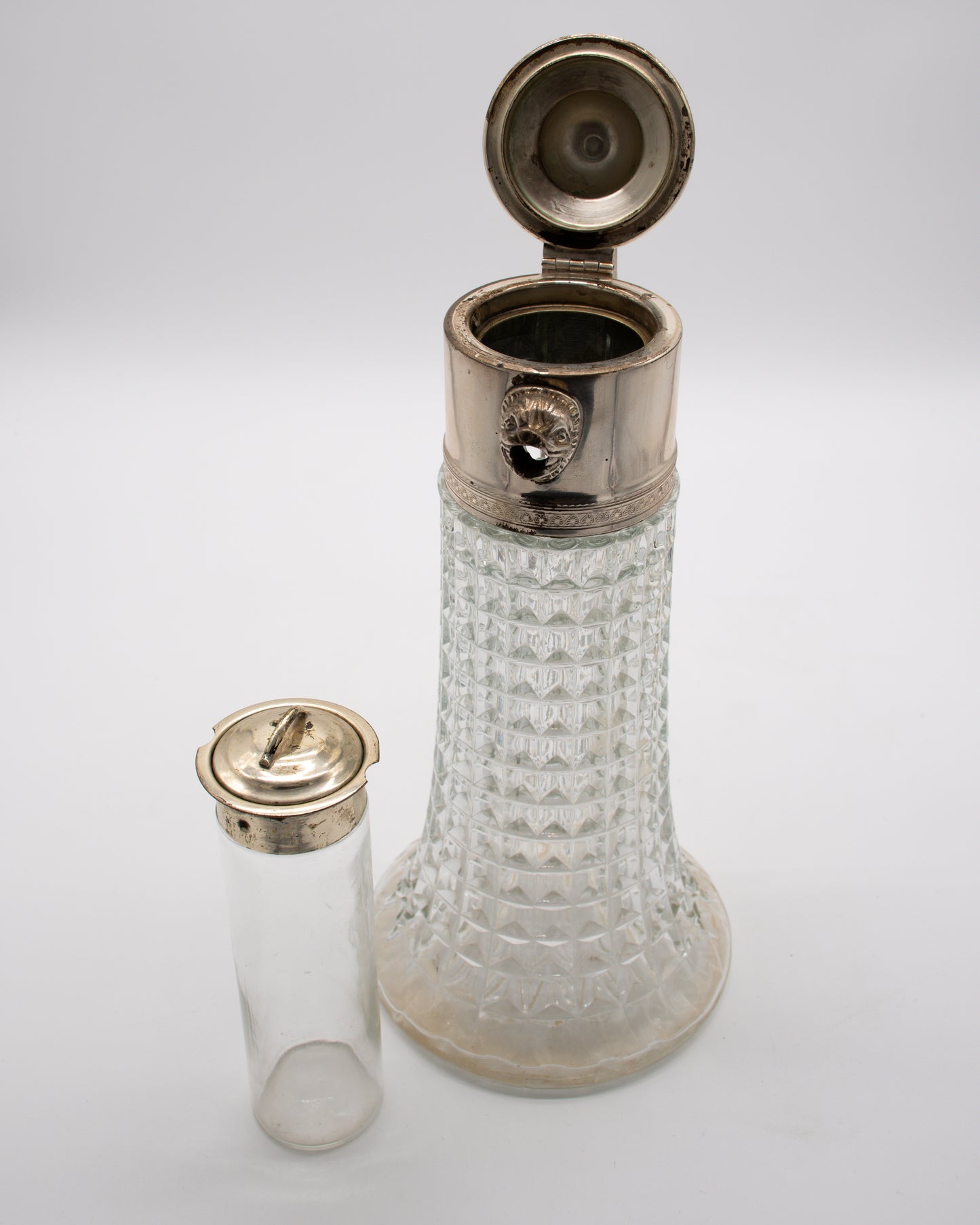 Vintage Glass Claret Jug