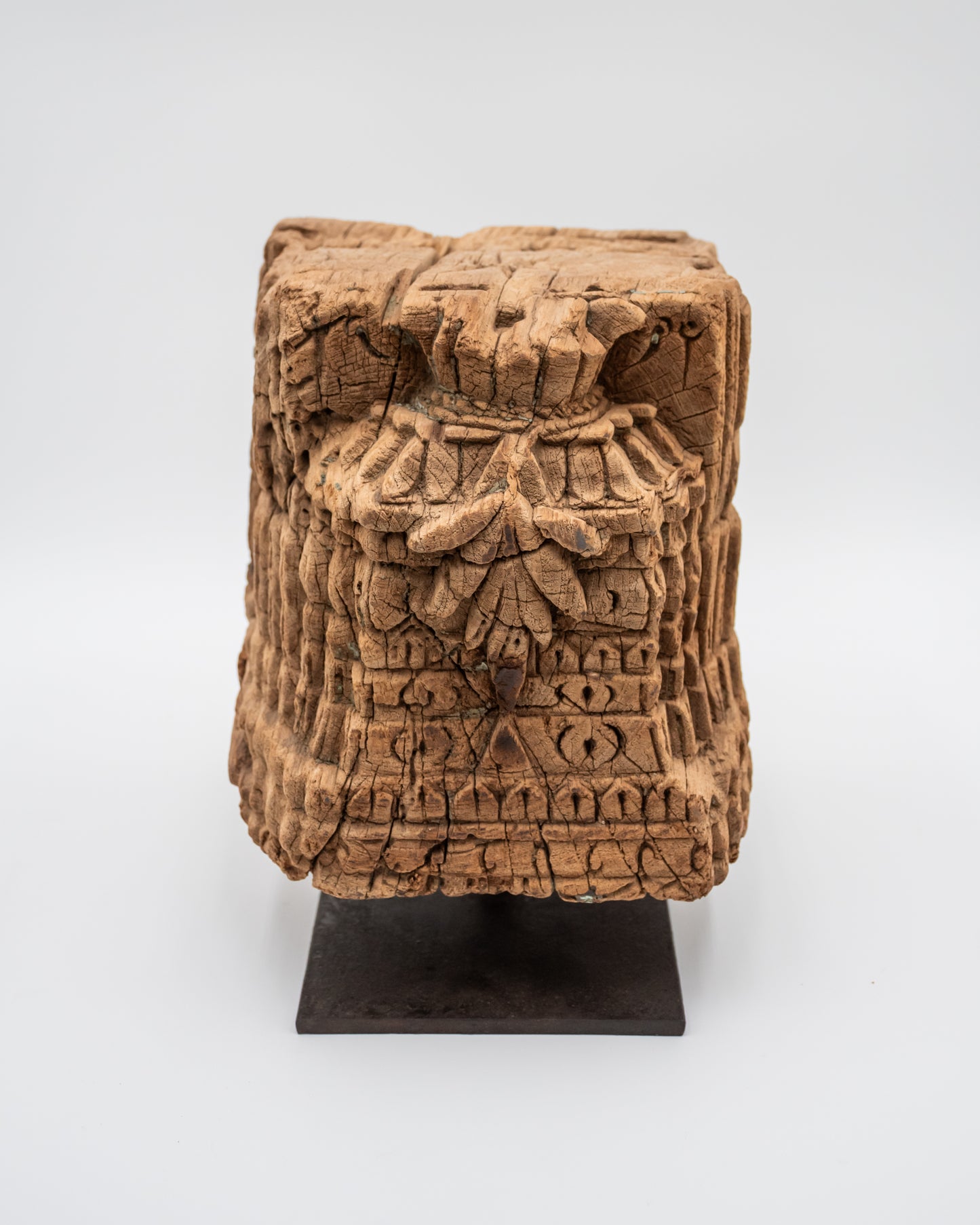 Tibetan Pillar Base Bookend Small