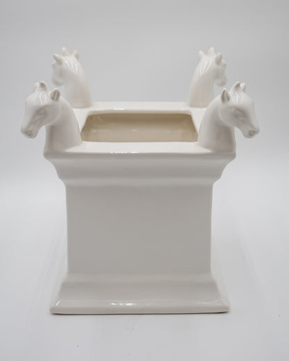 White Horses Planter