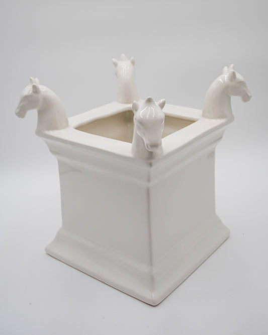 White Horses Planter