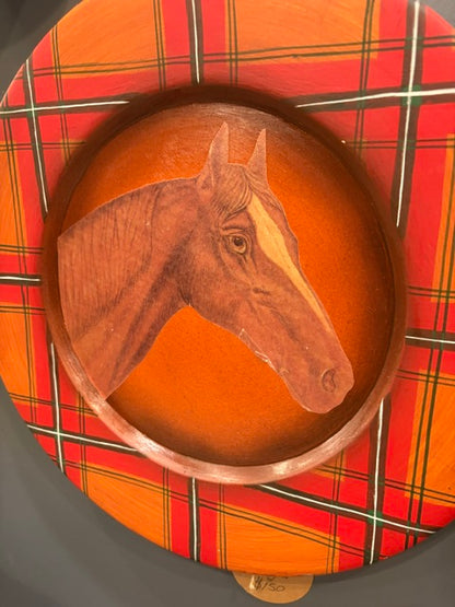 PAINTED HORSE PLATE