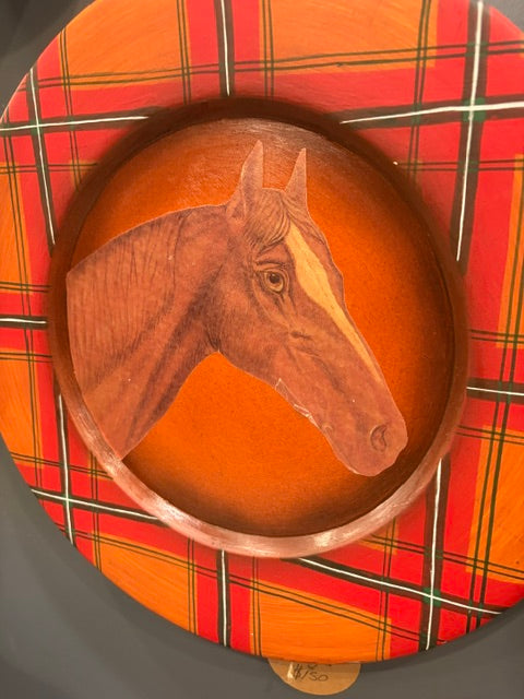 PAINTED HORSE PLATE
