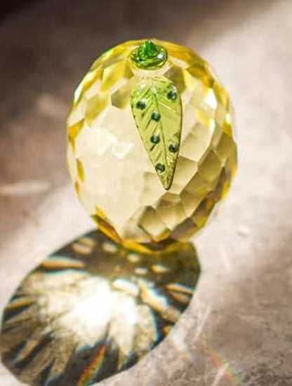 Crystal Lemon Decorative Object
