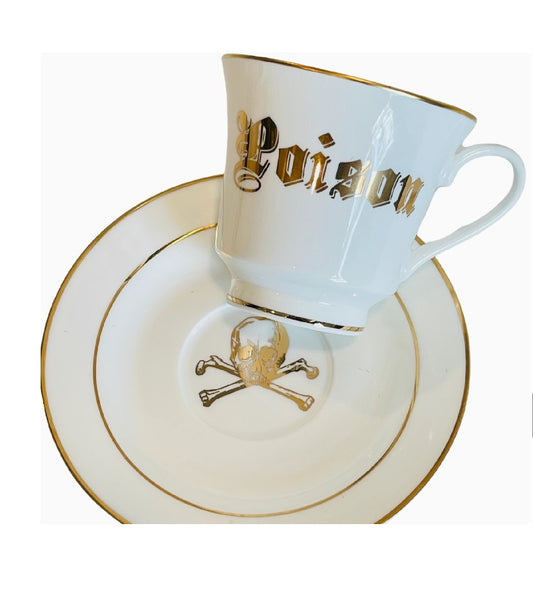 Poison Tea Cup & Saucer