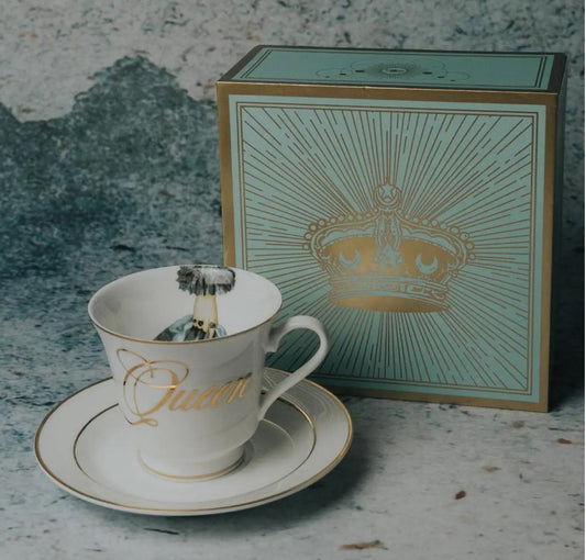 Queen Cup & Saucer