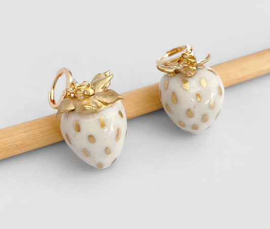Strawberry Gold Earrings