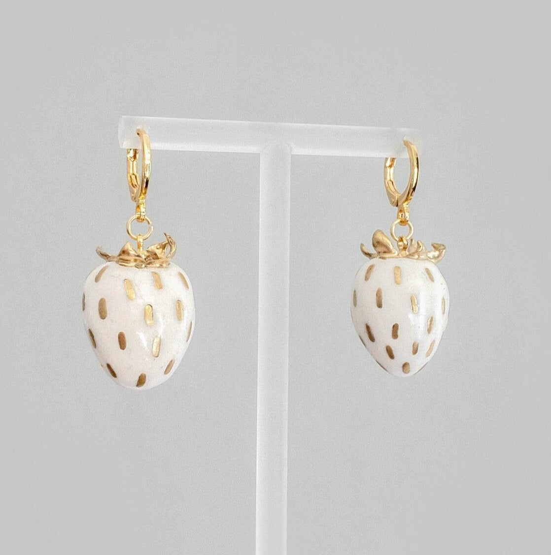 Strawberry Gold Earrings